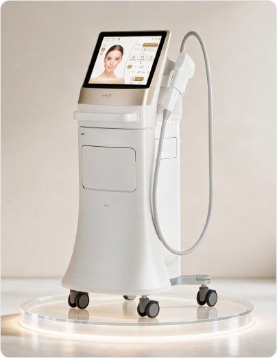 Equipamento médico LinearZ de ultrassom microfocado